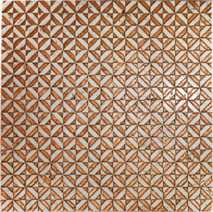 Декор (30.5x30.5) Optical3 Fondo Biancone-Decoro Rame - Emotions з колекції Emotions Petra Antiqua