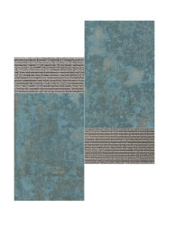 Мозаїка 28.5X28.5 Grunge Blue Mosaico 3D Silver Grunge Aparici