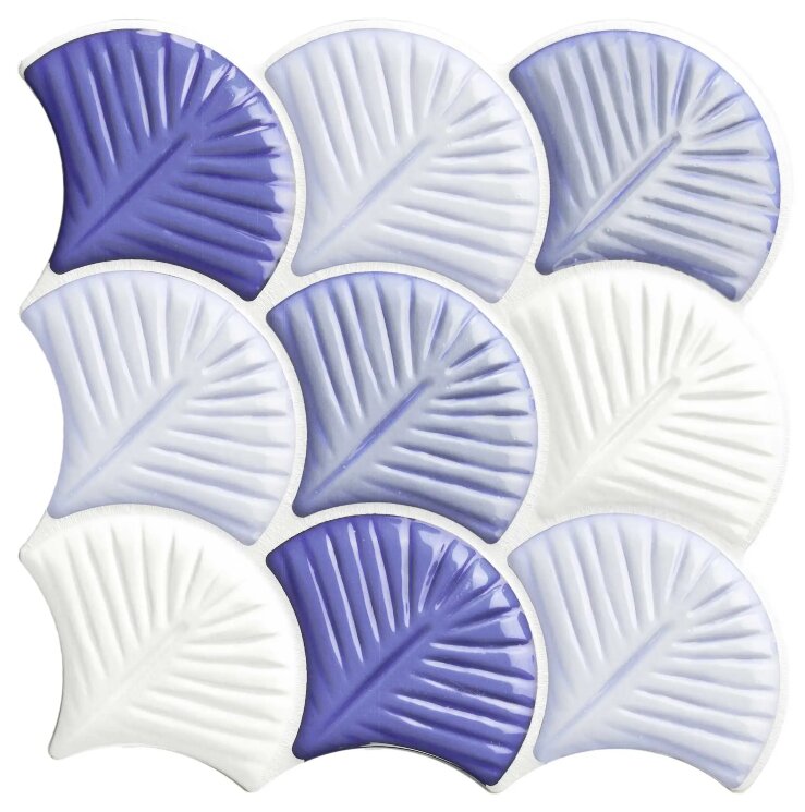 Мозаїка 30.7x30.7 SCALE SHELL BLUE Realonda Scale Shell з колекції Scale Shell Realonda Мозаїка 30.7x30.7 SCALE SHELL BLUE Realonda Scale Shell з колекції Scale Shell Realonda