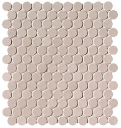 Мозаїка Beige Round Mosaic Matt ? 2.2 29.5x32.5 Milano And Floor Fap
