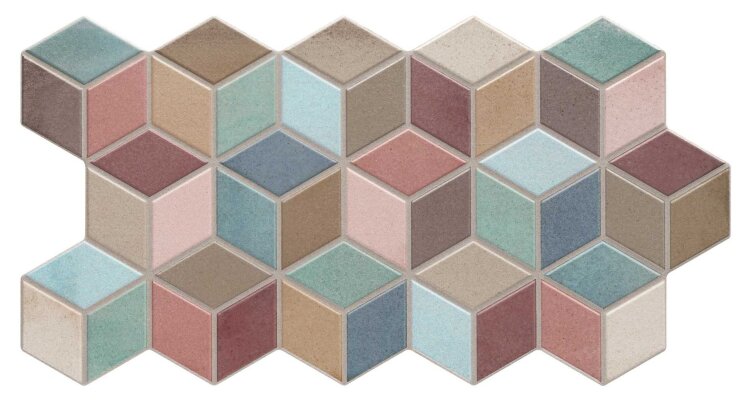 Плитка 26,5x51 Rhombus Colour-Rhombus з колекції Rhombus Realonda