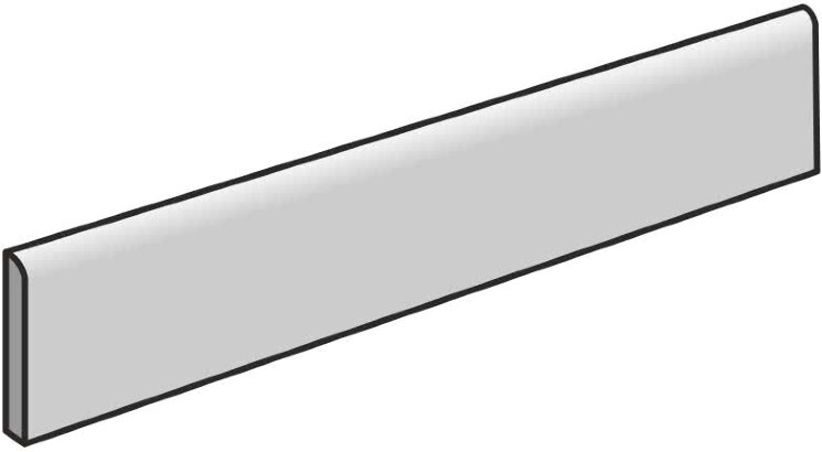 Плінтус (8x60) 2586T27BF Skirting Grey Natural Rectified - Time 2.0 з колекції Time 2.0 Margres