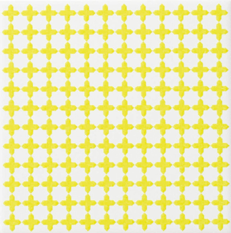 Плитка (20x20) WW81L4 Yellow On White Wonder Lux4 - Wonderwall з колекції Wonderwall Ascot