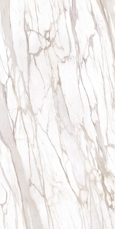 Плитка 120x240 Calacatta Gold Canova B Lappato Lucido Rett. - Tele di Marmo Reloaded - E067 з колекції Tele di Marmo Reloaded Emilceramica