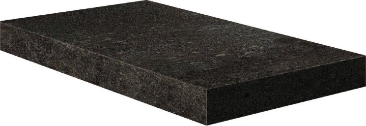 Кутова сходинка (33x60) 64334 Angolo Dx Gradino C.Retta Charcoal - Castle з колекції Castle Cerdomus Кутова сходинка (33x60) 64334 Angolo Dx Gradino C.Retta Charcoal - Castle з колекції Castle Cerdomus