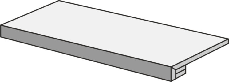 Сходинка 33x75 Capraia Gradone75 - Purity of Marble Brecce - CPG7 з колекції Purity of Marble Brecce Supergres