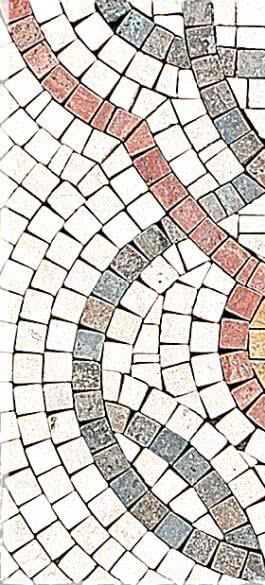 Мозаїка (15.2x30.5) Liberty2B Polished Var1 DX Trav Chiaro+Trav Giallo+Trav Noce+Trav Rosso - Artistica з колекції Artistica Lithos Mosaico