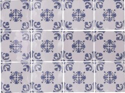 Плитка 13x13 0000000216 CORCEGA BLUE BRILLO Pissano Mediterranea