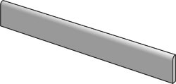 Плінтус 8x60 0046409 BtNickel Chrome Polis It's Different