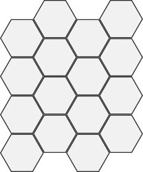 Мозаїка Anarchic Mosaico Dark Hexagonal - 26x31.5 1305M007011 Anarchic Мозаїка Anarchic Mosaico Dark Hexagonal - 26x31.5 1305M007011 Anarchic