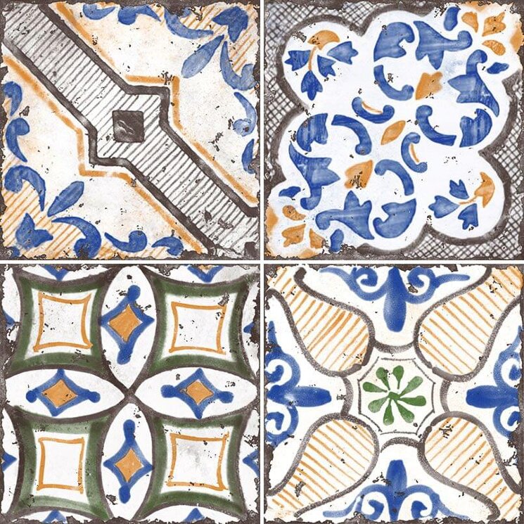 Вставка Decoro Vietri Mix 5x5 Materia Novabell з колекції Materia Novabell