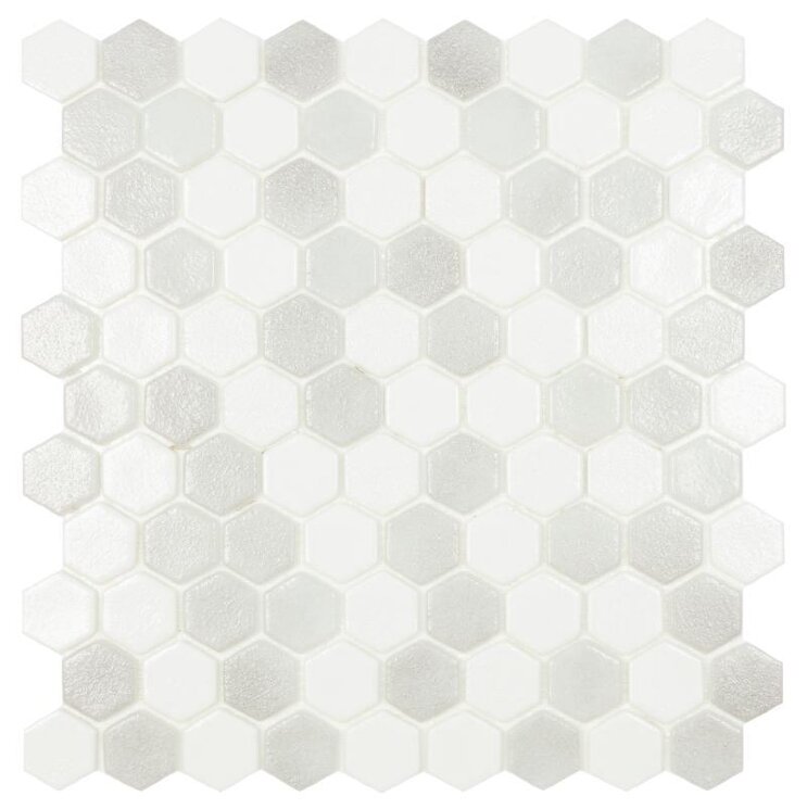 Мозаїка Hex 100/Niebla Gris Claro 30.7x31.7 Antideslizante Vidrepur з колекції Antideslizante Vidrepur Мозаїка Hex 100/Niebla Gris Claro 30.7x31.7 Antideslizante Vidrepur з колекції Antideslizante Vidrepur
