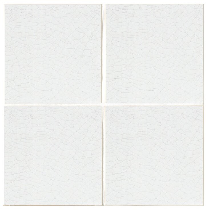 Плитка (13x13) ES010 Bianco Craquele - Essenze з колекції Essenze Grazia
