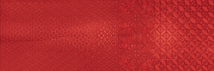 Плитка (25x75) Murale Rosso - Aquarelle з колекції Aquarelle Arcana