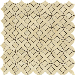 Мозаїка (30x30) 608301 Mod. Fiore Trav. Chiaro Unicolor - Altagamma