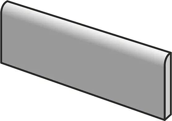Плінтус 9.5x30 MWLK Batt.Grigio Scuro gr Marazzi SistemT - Graniti з колекції SistemT - Graniti Marazzi