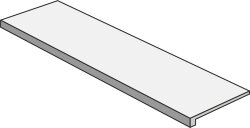 Сходинка 32x120 Atlantis Grad. Top Grey Retx4,5 - Atlantis - 6511