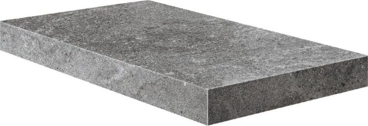 Кутова сходинка (33x60) 64336 Angolo Dx Gradino C.Retta Dark Grey - Castle з колекції Castle Cerdomus