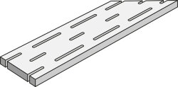Решітка  - 30x61 Skyline Griglia Angolo Sx White RS FP2 Skyline