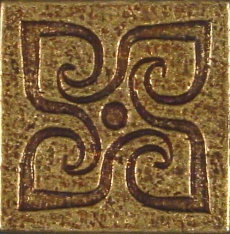 Вставка Olambrilla Metalica 7.5x7.5 Kore Dual Gres з колекції Kore Dual Gres