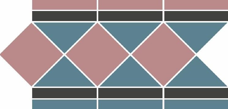 Бордюр Strand 2 Border 23.9x42.2 Borders Top Cer з колекції Borders TopCer