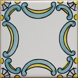 Декор (10x10) Gianna10 IDecori - Ceramica Artistica Vietrese