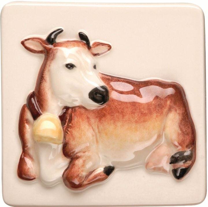 Декор Cow Clematis 10x10 La Belle Original Style з колекції La Belle Original Style Декор Cow Clematis 10x10 La Belle Original Style з колекції La Belle Original Style