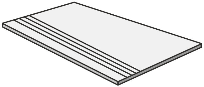 Сходинка (34x120) EGDLS62 Grd Oyster Nat Rtt - Limestone з колекції Limestone Cotto dEste