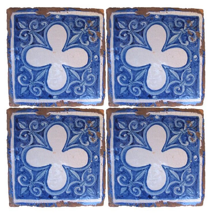 Декор (30x30) Piastrelle Maioliche Repro 044/D - Maioliche Repro з колекції Maioliche Repro Scianna