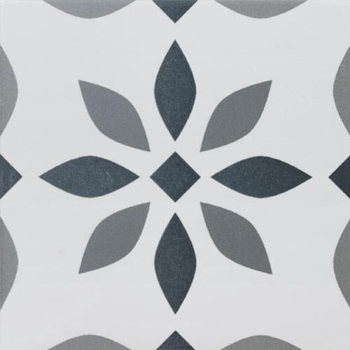 Декор Gris 22.3x22.3 Denia Geotiles з колекції Denia Geotiles