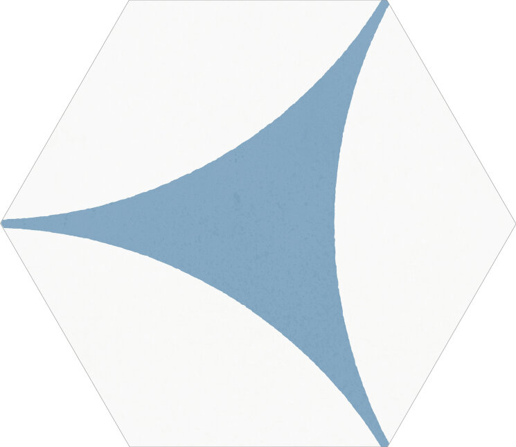 Плитка 22x25 Hex 25 Porto Venere Blue-Porto Hex з колекції Porto Hex Codicer 95