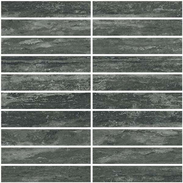 Мозаїка Black Mosaico Glossy 30x30 I Travertini Rex з колекції I Travertini Rex Мозаїка Black Mosaico Glossy 30x30 I Travertini Rex з колекції I Travertini Rex