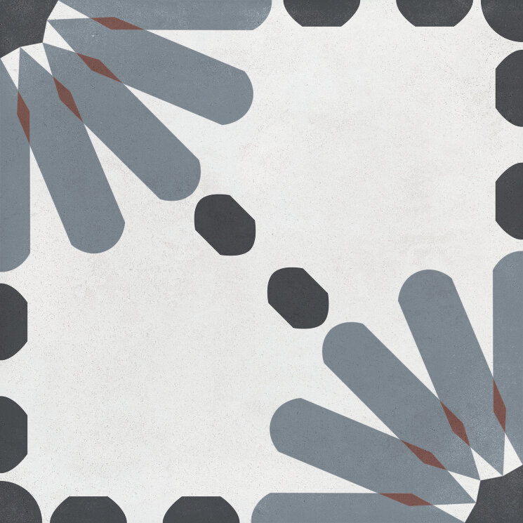 Плитка 22,3x22,3 Aruba Daisy Blue/22,3-Aruba-25894 з колекції Aruba Peronda Плитка 22,3x22,3 Aruba Daisy Blue/22,3-Aruba-25894 з колекції Aruba Peronda