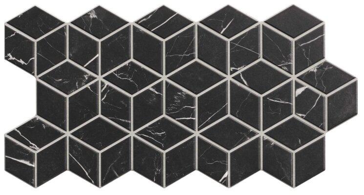 Плитка 26,5x51 Rhombus Marquina-Rhombus з колекції Rhombus Realonda