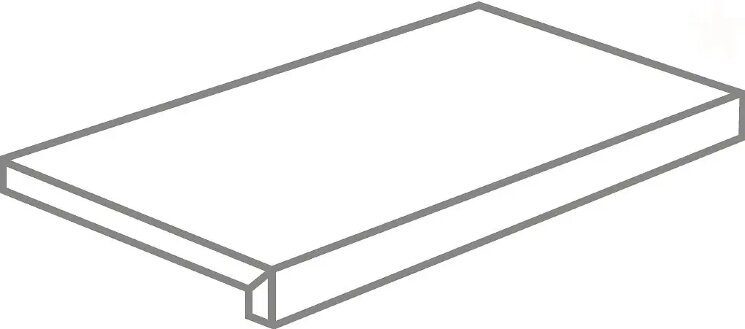 Сходинка 33x120 APNG71K Apn Gradino Elle Oxide Rett Nova Bell Aspen з колекції Aspen NovaBell