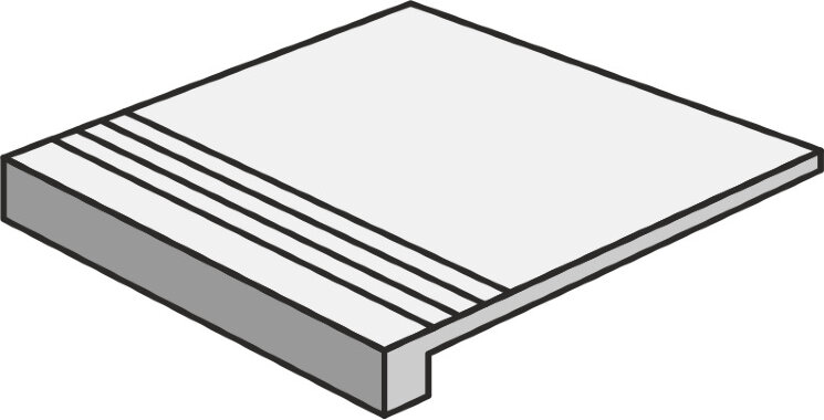 Сходинка 60x60 Pelda?o Torelo Negro-Metal з колекції Metal Todagres
