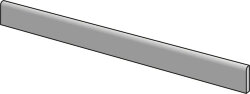 Плінтус LINFA TORTORA BATTISCOPA SQ 6 5 X 120 - 6.5x120 ILI04BT2 Linfa