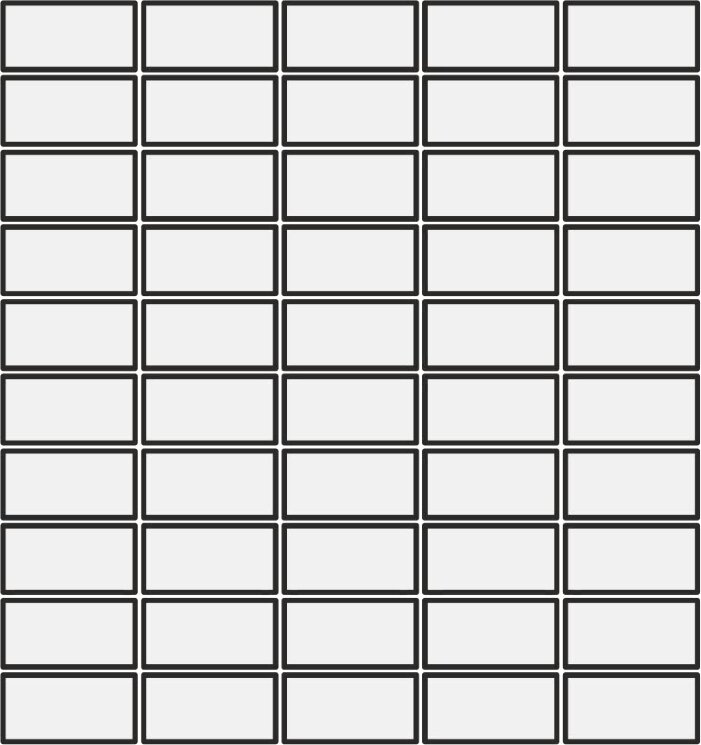 Мозаїка (30x30) ARW303DR48 MOSAICO 3*6 Material DRY - Argilla з колекції Argilla DSG