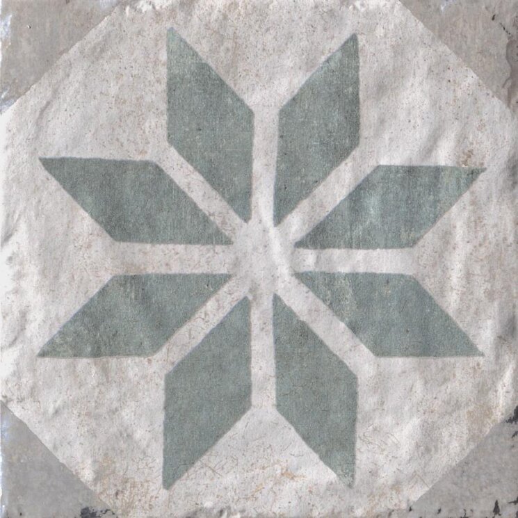 Декор Floridita Verde 20x20 Havana Cir з колекції Havana Cir