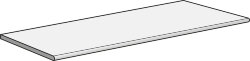 Сходинка PR. ROUNDED STAIR-TREAD MERAKI CLAY NT/ - 30x90  Meraki