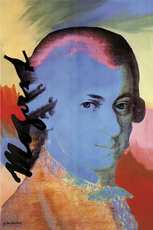 Декор (63.8x96.3) 24187- Icons Mozart - Steve Kaufman з колекції Steve Kaufman Settecento