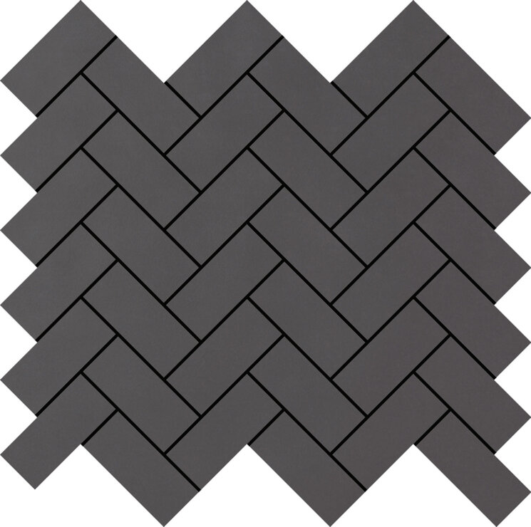 Мозаїка 24,5x27,5 Mosaic Herring Liv’In Charcoal Black-Liv'in-DC5004 з колекції Liv'in Aleluia