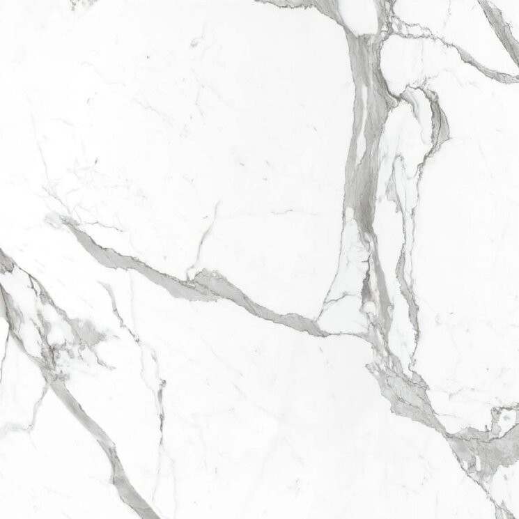 Плитка Statuario Lux Sq Lapp 80x80 Marble Experience Impronta з колекції Marble Experience Impronta