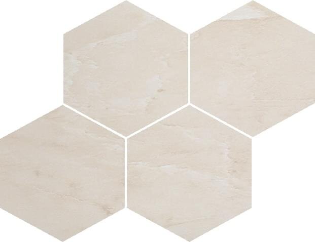 Плитка Esagoni Rosato Lucido 21.5x25 Marmoker Casalgrande Padana з колекції Marmoker Casalgrande Padana