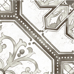 Плитка (60x60) Maiolica Black pattern #2 - Maiolica Mix