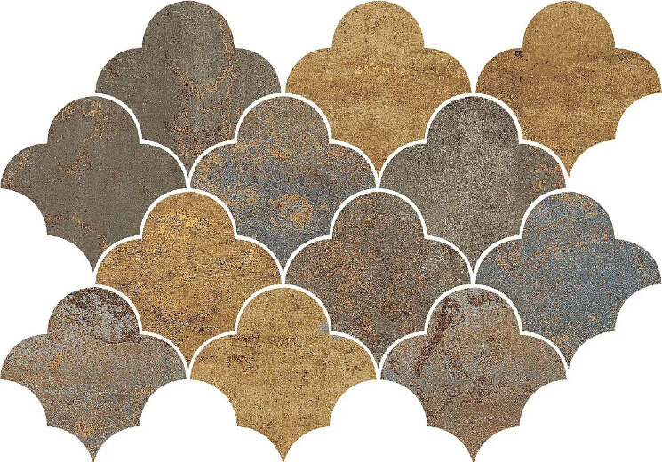 Мозаїка Mod Arabesque Lively - 23x35 134100 Bold з колекції Bold Naxos