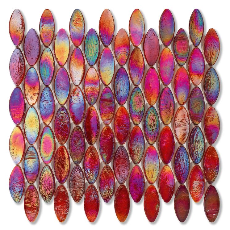 Мозаїка 25.3x29.6 240 Wool Domes Sicis Neoglass з колекції Neoglass Sicis