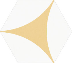 Плитка 22x25 Hex 25 Porto Venere Yellow-Porto Hex