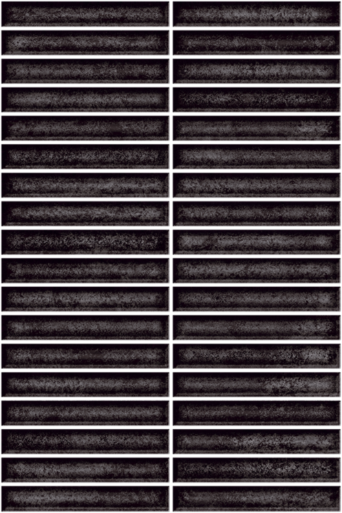 Плитка 20x30 Monpelli Mozaika Nacinana Black Murano Paradyz з колекції Monpelli Paradyz