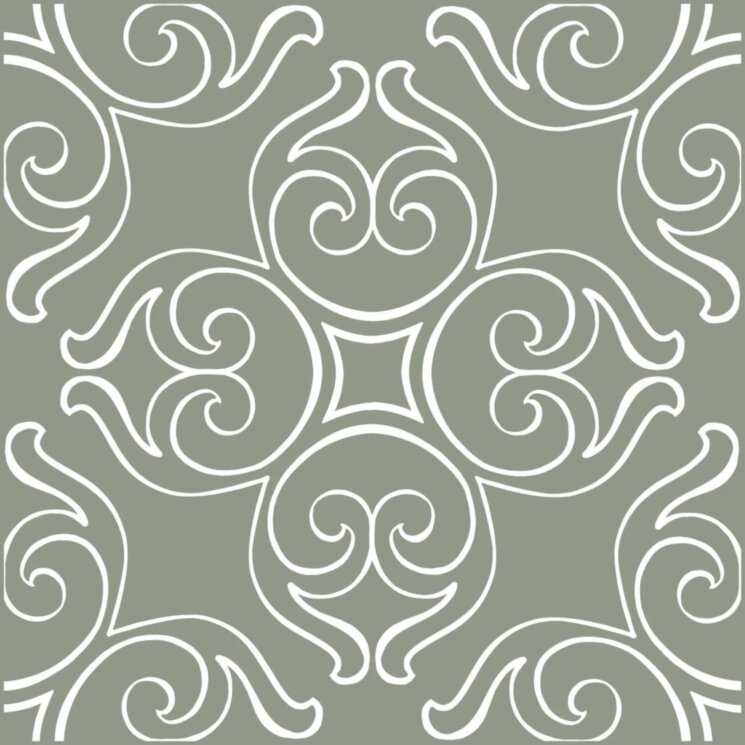 Плитка Pop Green - 20x20 00T2063 Twist з колекції Twist Elios